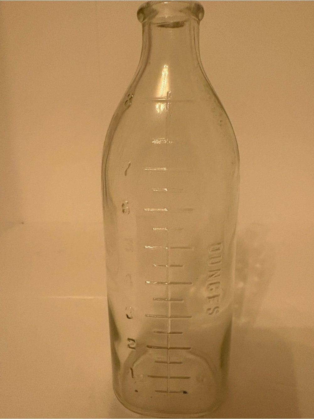 Clear Glass baby Bottle - Transparent